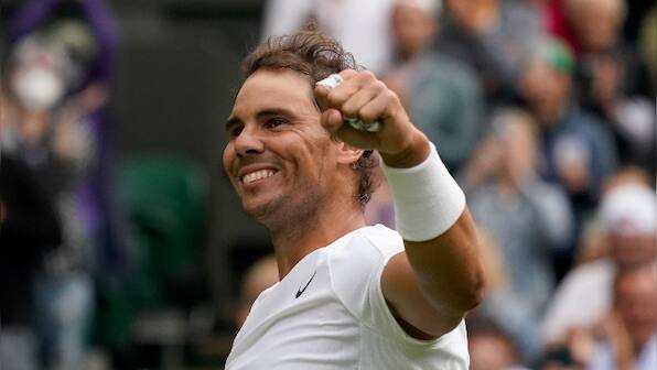 Wimbledon 2022: Nadal marks return to grass after three years with hard-fought win over Cerundolo