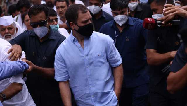 Congress stages dharna outside ED office in Dehradun to protest ED summons to Rahul Gandhi Congress stages dharna outside ED office in Dehradun to protest ED summons to Rahul Gandhi