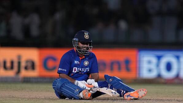 Rishabh Pant collides with two players during India vs SA 1st T20I, survives run-out; watch