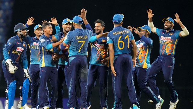 Sri Lanka vs Australia: Bowlers help hosts stun Aussies in rain-hit second ODI, level series 1-1 Sri Lanka vs Australia: Bowlers help hosts stun Aussies in rain-hit second ODI, level series 1-1