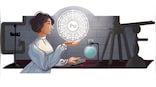 Google celebrates Romanian physicist Stefania Maracineanu’s 140th birth anniversary with this doodle