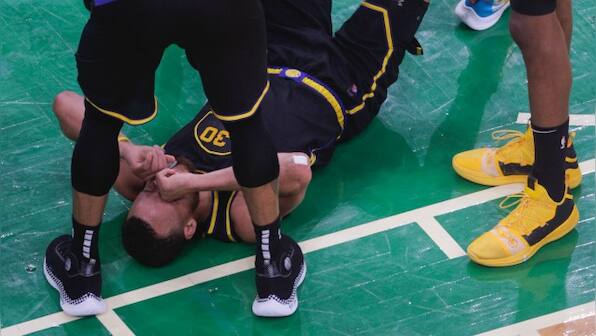 NBA Finals: Warriors sweating on Stephen Curry's fitness after Celtics loss