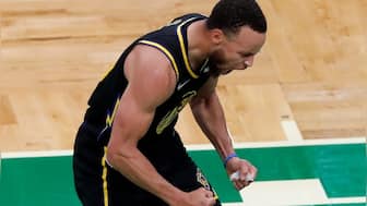 NBA Finals:  Stephen Curry dazzles with 43 points as Golden State Warriors even series in Game 4