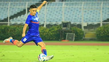Watch: Sunil Chhetri brace sees India beat Cambodia; Kolkata gets its money's worth