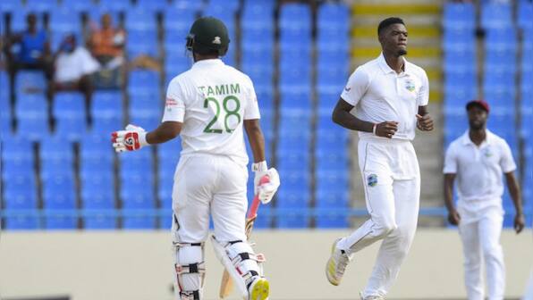 West Indies vs Bangladesh: Visitors left staring at defeat inside three days after shaky start to second essay