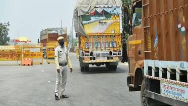 Caught on camera: Truck hits toll booth in Dehradun, woman saves toll worker