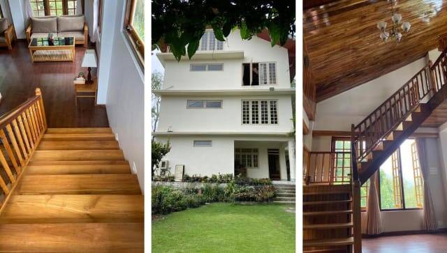 A collage of Villa Nerola, Namchi | Image by the author 