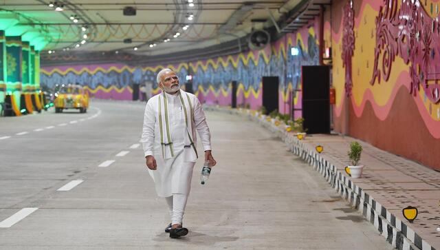 PM Modi inaugurates Pragati Maidan corridor project; says, 'Central govt changing face of Delhi, modernising it' PM Modi inaugurates Pragati Maidan corridor project; says, 'Central govt changing face of Delhi, modernising it'