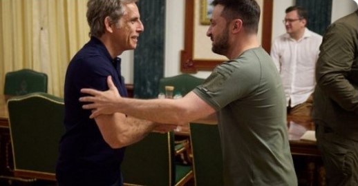 'You're my hero': Hollywood's Ben Stiller tells Volodymyr Zelensky in Kyiv 'You're my hero': Hollywood's Ben Stiller tells Volodymyr Zelensky in Kyiv