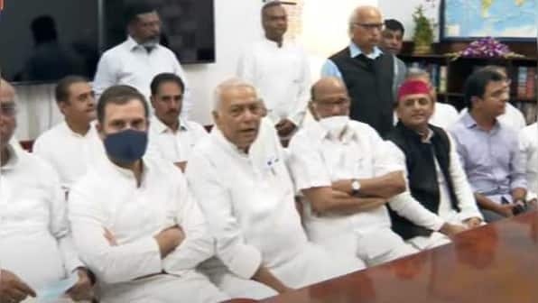 Presidential polls: Opposition's Yashwant Sinha files nomination, gets last-minute support from KCR