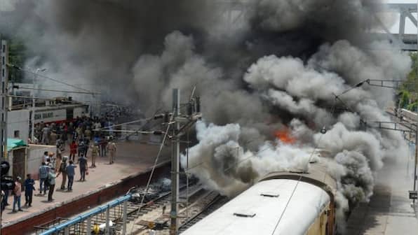 Mobs burn trains, vandalise public property as Agnipath protests intensify: Who will pay for the damages?