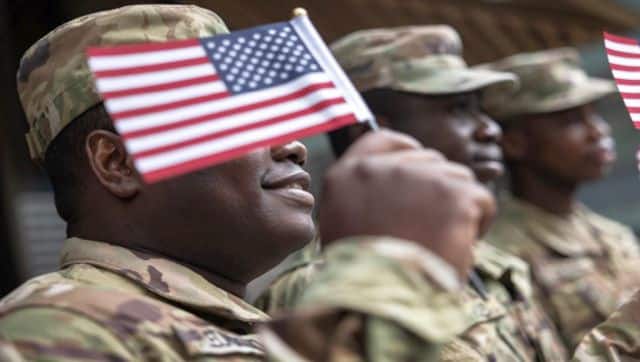 Recruitment in the US is on a voluntary basis and there are thousands of recruiting stations across the country, hiring youngsters. AFP