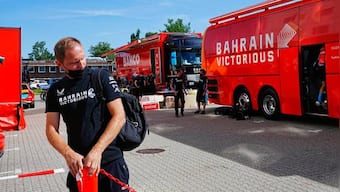 Danish police raids Tour de France Team Bahrain hotel