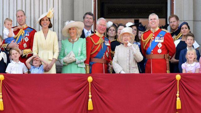 It was last in 2019 that the entire Royal Family collected on the balcony of Buckingham Palace to watch a fly-past of aircraft by the Royal Air Force during the ceremony of Trooping the Colour. AFP
