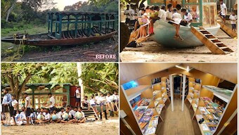 Bookmark this: The fascinating boat library in Odisha's Bhitarkanika National Forest