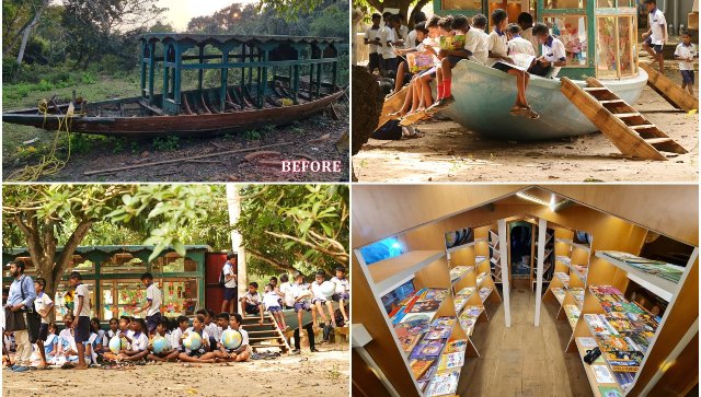 Bookmark this: The fascinating boat library in Odisha's Bhitarkanika National Forest Bookmark this: The fascinating boat library in Odisha's Bhitarkanika National Forest