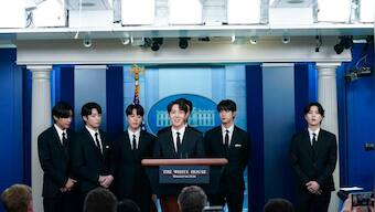 Watch| Joe Biden meets BTS at White House, interacts with them on anti-Asian hate crimes