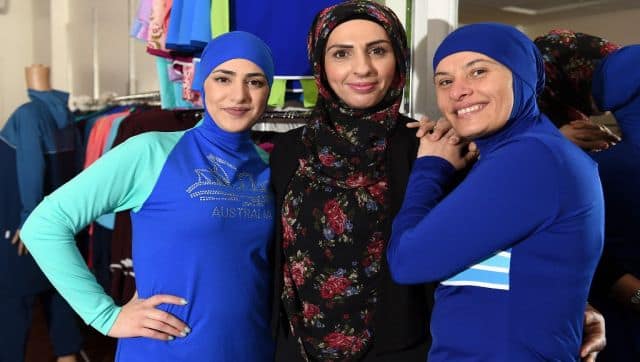 Part bikini, part all-covering burqa, the burqini swimsuit has once again sparked a controversy in France. Representational image/AFP