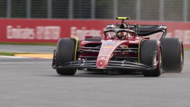 Watch Carlos Sainz comes close to hitting a groundhog during Canadian Grand Prix free practice-Sports News , Firstpost