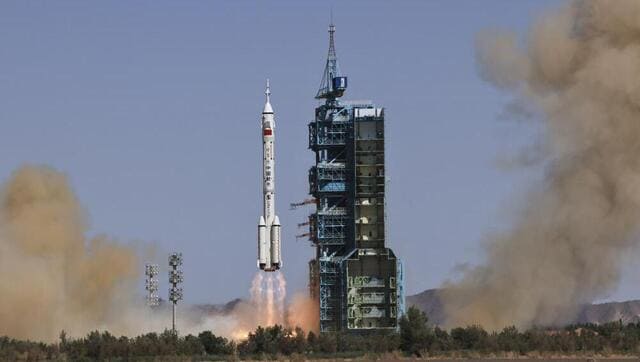 China launches a manned mission to complete the construction of a space station