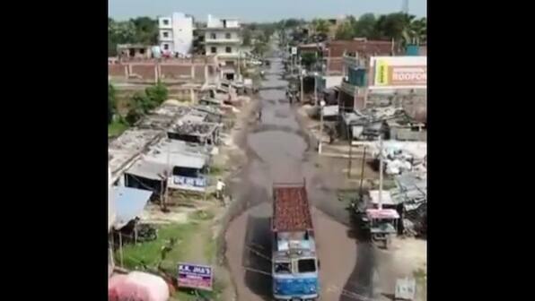 Watch: Bihar national highway resembles the moon's surface; Prashant Kishor reacts