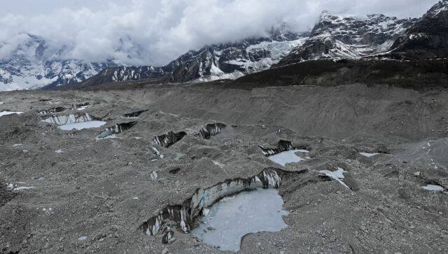 Frequent noises caused by the crumbling of rocks in the camp area have been reported. AFP