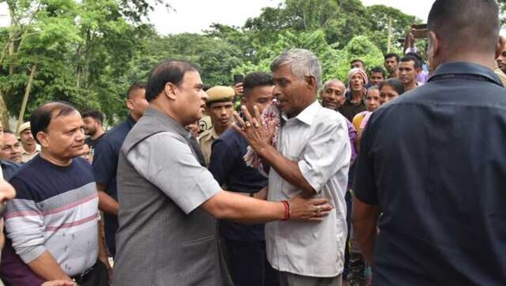 Assam floods: PM Modi calls up Himanta Biswa Sarma; CM visits relief camps