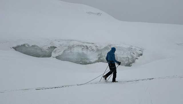 Path to Trisul I is filled with treacherous terrain. Image courtesy Kieren D'Souza