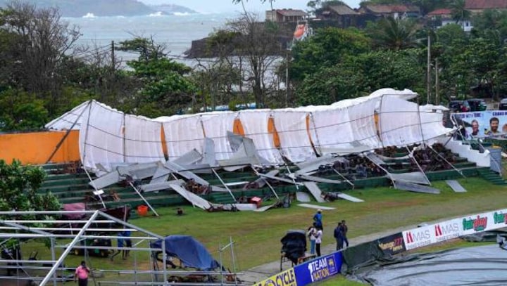 Sri Lanka vs Australia: Rough weather causes stand collapse, delays Galle Test