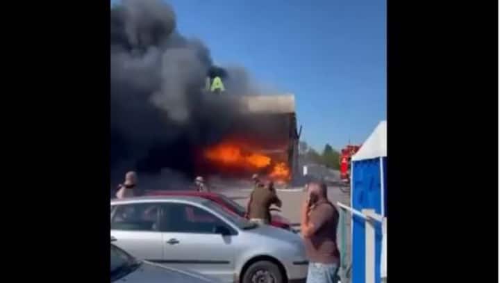 Watch: Russian missile strike hits Ukrainian mall; leaves at least 16 dead, 59 injured