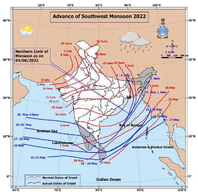 The Weather Report: Monsoon makes entry into North East India; Gujarat ...