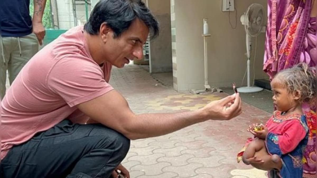 Sonu Sood helps Bihar girl born with 4 legs, 4 arms; shares her before and after surgery photos