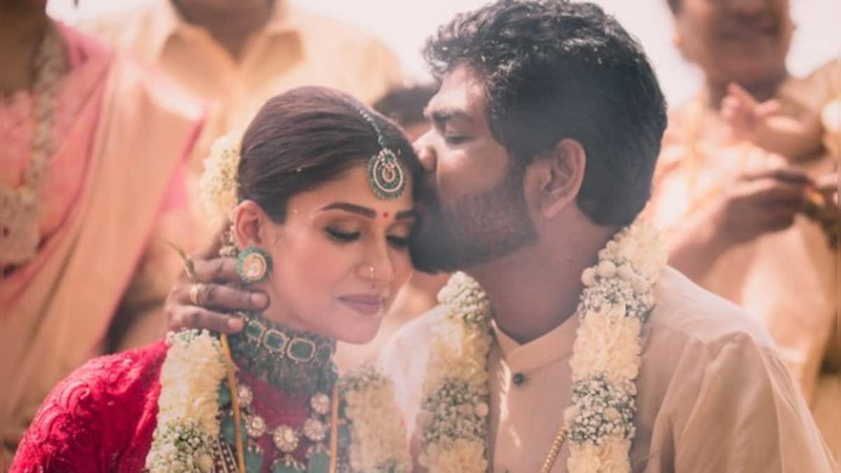 Nayanthara and Vignesh Shivan share first photos of their wedding; check it out