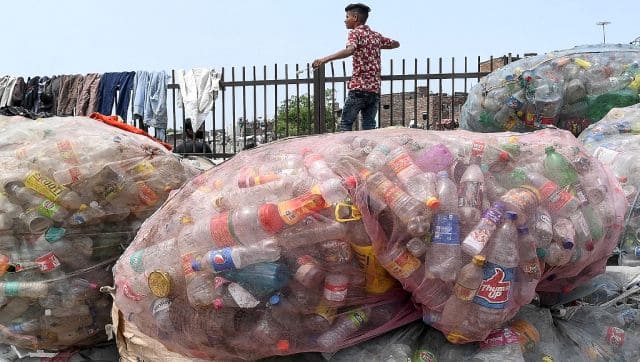 Going plastic neutral is the need of the hour as India generates 3.5 million tonnes of plastic waste annually. AFP