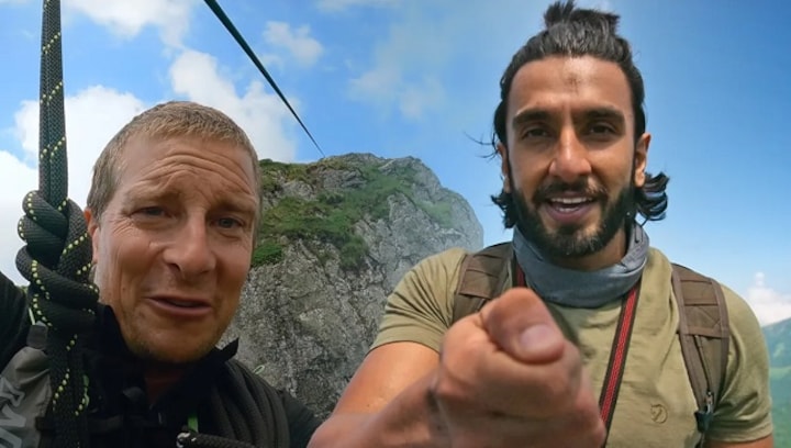 Watch: Netflix releases teaser of Ranveer Singh, Bear Grylls' interactive adventure reality special