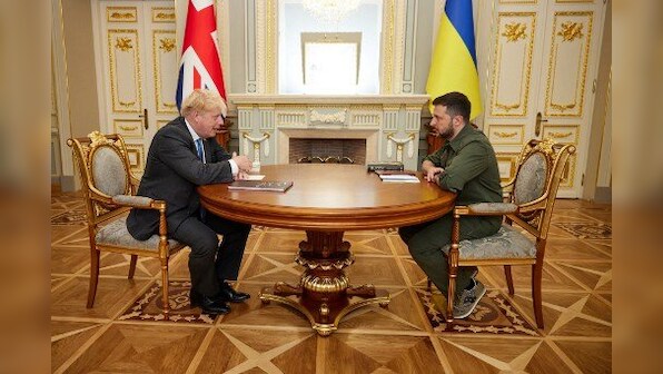 UK PM Boris Johnson makes second trip to Ukraine's Kyiv since war began