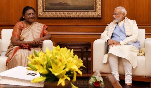 Presidential poll: BJP-led NDA names former Jharkhand governor Droupadi Murmu as its candidate Presidential poll: BJP-led NDA names former Jharkhand governor Droupadi Murmu as its candidate