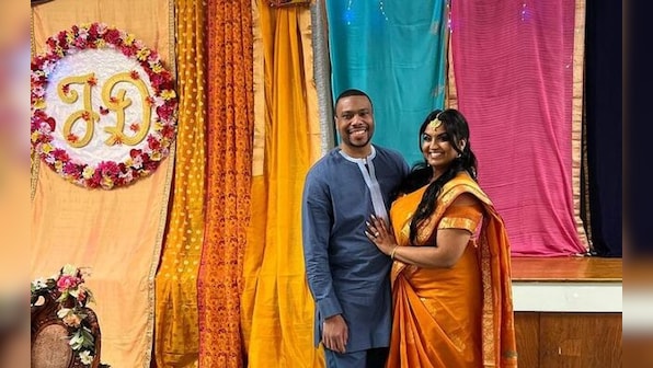Watch: African-American groom reads wedding vows in Malayalam for Indian bride; internet overwhelmed