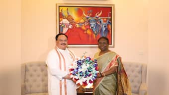 BJP chief JP Nadda reaches out to Akali Dal's Sukhbir Badal, seeks support for Droupadi Murmu's presidential bid