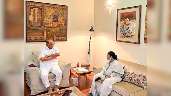 Mamata Banerjee calls on Sharad Pawar a day before Opposition meet on presidential polls