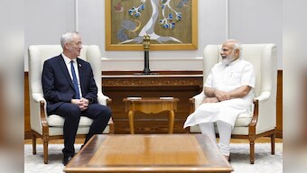 PM Modi meets Israel's deputy prime minister Benny Gantz in Delhi