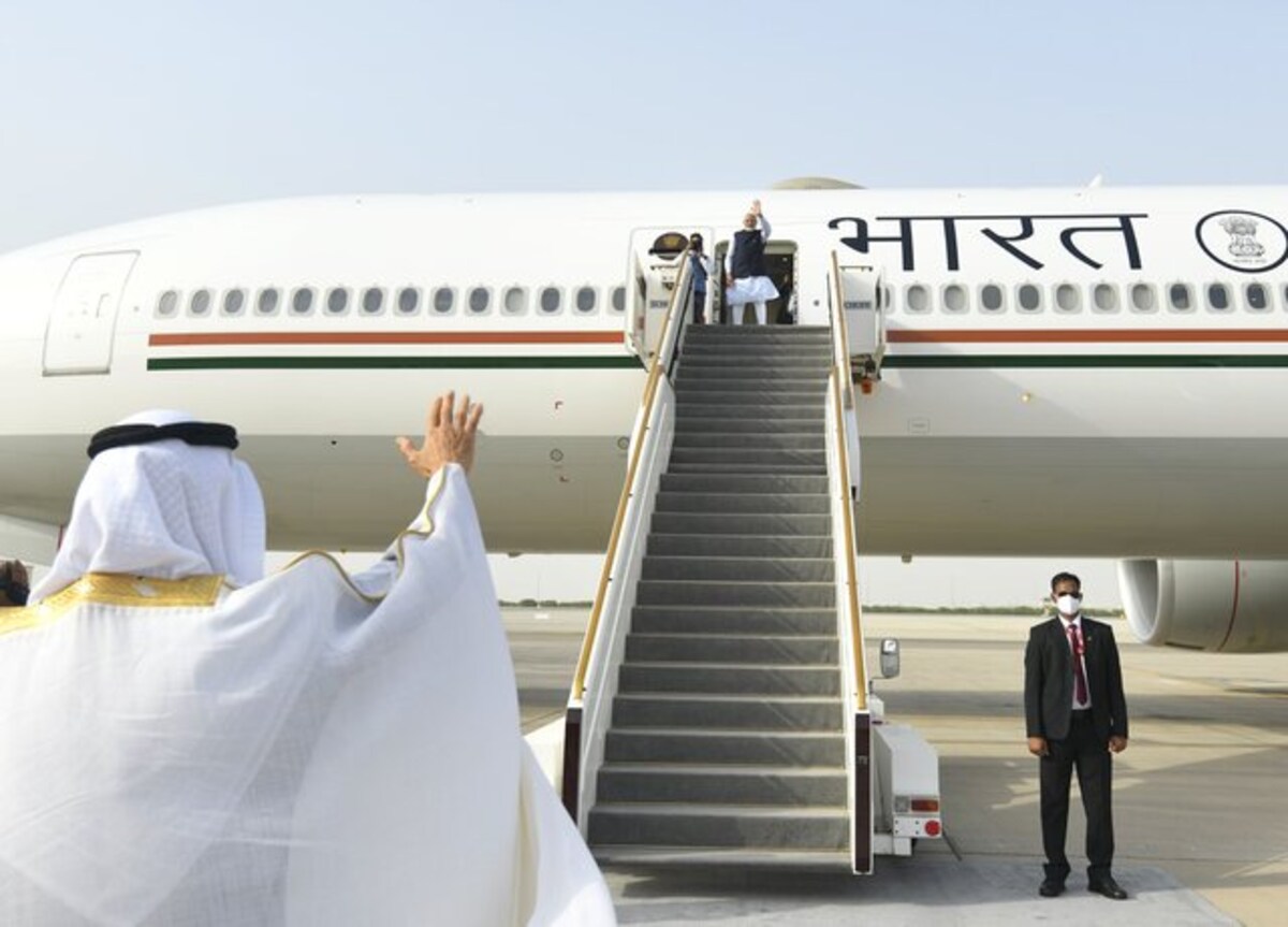 PM Modi concludes Abu Dhabi visit, UAE president sees him off at the airport