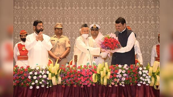 Maharashtra: Eknath Shinde takes oath as chief minister, Devendra Fadnavis becomes deputy CM