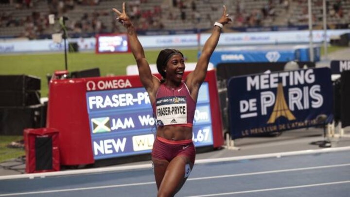 Shelly-Ann Fraser-Pryce storms to impressive 100m victory in Paris Diamond League