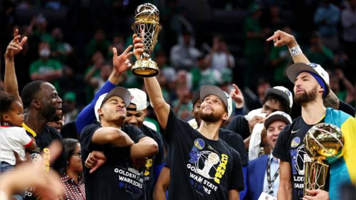 NBA Finals: Golden State Warriors beat Boston Celtics 103-90 to win 4th title in 8 years