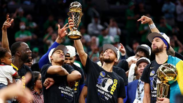 NBA Finals: Golden State Warriors beat Boston Celtics 103-90 to win 4th title in 8 years NBA Finals: Golden State Warriors beat Boston Celtics 103-90 to win 4th title in 8 years