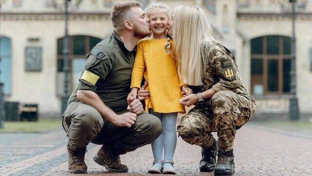 Ukraine president Volodymyr Zelensky posted a number of pictures on his Facebook handle on Friday to highlight, as he captioned, “100 days of our struggle. 100 days of unity and unbreakable spirit”. Facebook/ zelenskiy.official