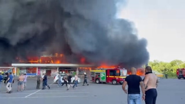 Russia-Ukraine war: Missile strike on crowded mall in Kremenchuk city kills at least two, injures dozens Russia-Ukraine war: Missile strike on crowded mall in Kremenchuk city kills at least two, injures dozens