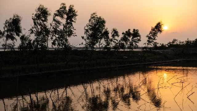 Every house in the village has its own pond, which acts as a larder and is used for farming fresh water fish, which form an essential part of the islanders’ daily diet. Image courtesy Polina Schapova