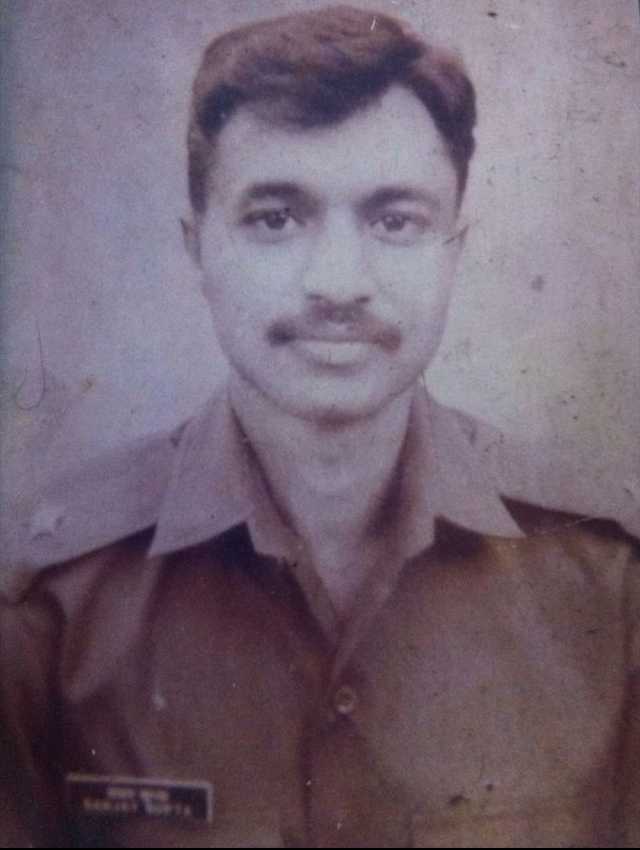 Second Lieutenant Sanjay Gupta. Image courtsey Lt Col JS Sodhi (Retd)